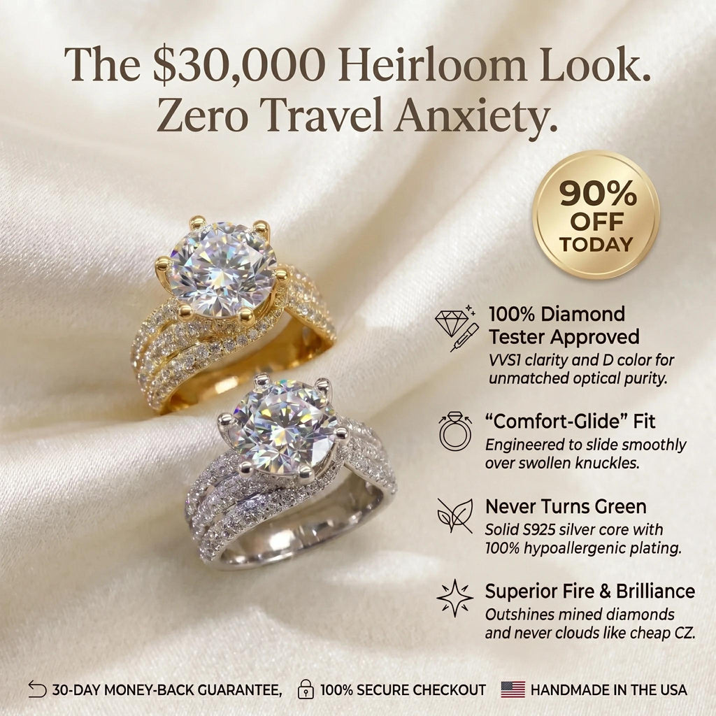 🔥 LAST DAY 90% OFF:  The 1-5 Carat Infinity Twist Moissanite Ring | Fearless Everyday Luxury