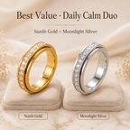 Reclaim Your Calm, One Silent Turn at a Time. Meet The Next Generation Mindfulness Ring -Last Day Sale-90% OFF🔥