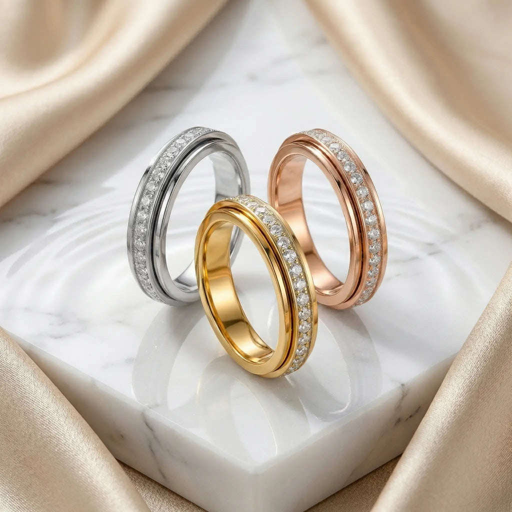 Reclaim Your Calm, One Silent Turn at a Time. Meet The Next Generation Mindfulness Ring -Last Day Sale-90% OFF🔥